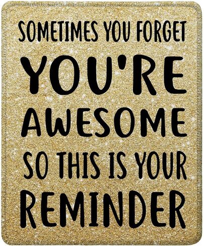 Inspirational Quote Mouse Pad, Sometimes You Forget You’re Awesome So This is Your Reminder Motivational Mouse Pad for Women, Non-Slip Rubber Base and Stitched Edge MousePads for Office Laptop, Pink in Saudi Arabia