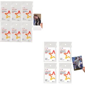 300 Pcs Card Sleeves (58 * 89mm) + 200 Pcs Card Sleeves (66 * 91mm)