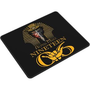 Fraternity Paraphernalia Gifts Mouse Pad for Office & Laptop - Non - Slip Rubber Base, Durable Stitched Edges