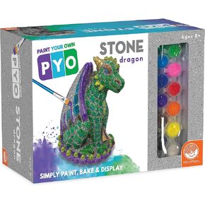 Mindware Paint Your Stone Dragon ، Decor Vancy Fantasy Decor