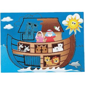 Noah's Ark Scratch 'N Reveal - Crafts for Kids and Fun Home Activities