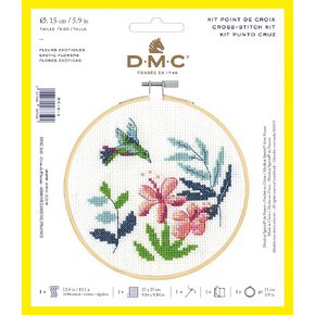 DMC Stitch Kit 6 "قطرها - الزهور الغريبة (14 عدد)