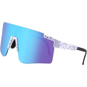 Polarized Sports Sunglasses For Man women,Youth Baseball Sunglasses, UV400 Protection TR90 Frame Running Cycling Glasses