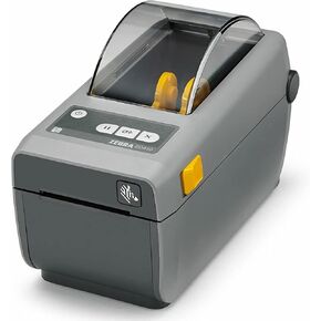 ZEBRA ZD410 300 dpi Direct Thermal Only Desktop Printer - USB and USB Host, Modular Connectivity - 2" Max Print Width, 4 IPS, Monochrome Barcode Label Printer, Grey- ZD41023-D01000EZ YKGAV