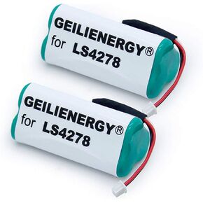 Geilienergy Bar Code Scanner Scanner Battery متوافق مع Motorola Symbor LS-4278 LS4278 LS4278-M DS-6878 و Zebra/Motorola Symbol 82-6705-01 BTRY-LS42RAOE-01