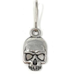 Bravo Bells - Skull Zipper Pull - Made in The USA