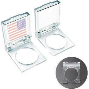 Adhesive Flat Push Button Cover for lightpad, Desktop, Computer,Double Taped Glue, 16mm 2pcs