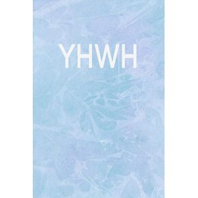 YHWH: دفتر Notebook المبطن فارغًا ، 120 صفحة ، غطاء غير لامع ناعم ، 6 × 9