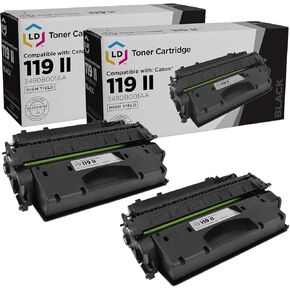 LD Products Compatible Toner Cartridge Replacement for Canon 119 HY (2 Pack - Black) for use in LBP251dw, LBP253dw, LBP6300dn, LBP6650dn, LBP6670dn, M6160dw, MF414dw, MF416dw, MF419dw, MF5850dn