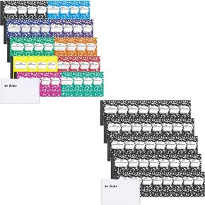 Mini Composition Notebooks Bulk, 80 Packs 3.25 x 4.5 inch Composition Books Narrow Ruled, Pocket Notebooks for Kids Students Men Women Teachers (60 Sheets/120 Pages)