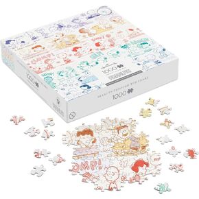 Hallmark Peanuts 1000-Piece Jigsaw Puzzle (75th Anniversary Through The Years)