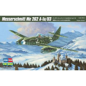 Hobby Boss Messerschmitt Me 262A-1a/U3 Airplane Model Building Kit