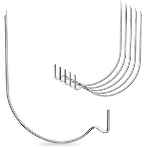 Picture Hanger Super Hook 50PCS,High-Quality Steel Picture Hanger Hercules Hooks,Used for Drywall, Wood Wall, Plaster Wall, can Hang Photos, Art, Clock, Mirror.