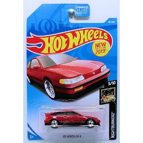 Hot Wheels 2019 Nightburnerz '88 Honda CR-X 49/250 ، Red