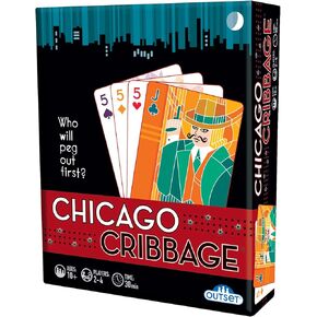 Chicago Cribbage Card Game - Cribbage with a Twist - Contains 80 Cards - for 2 to 4 Players Ages 10 and up by Outset
