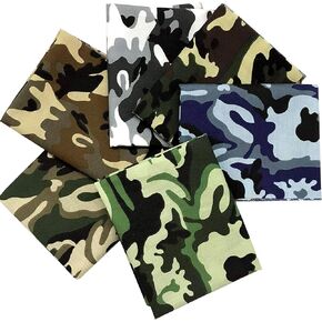 Amornphan Camo Military Woodland Motif Motif Patterns Bundle 6 Colour