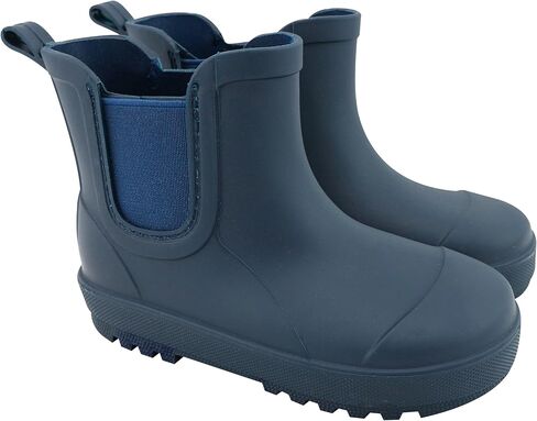 BEARPAW Toddler Rain Boots, Waterproof Rubber Kids Rainboot, Girls/Boys Light Water Shoes for Muddy Park/Hiking in Kuwait