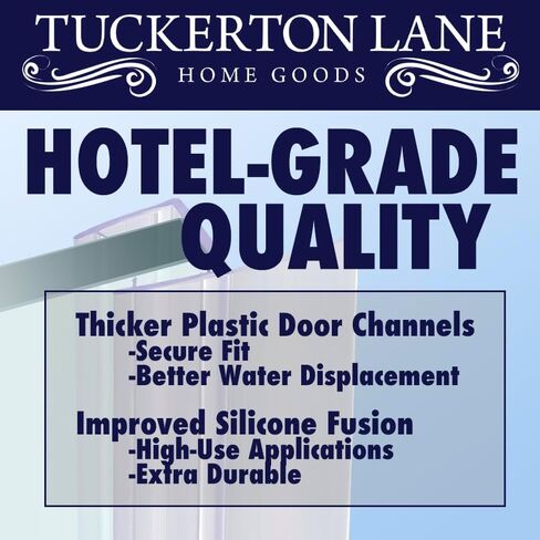 Tuckerton Lane Glass Door Seal Strip ، Soft Duster Doat Sweep to Stop Leaks ، Silicone Seal Strip (Sweep Bottom 1/4 (3 Pack)) in Saudi Arabia