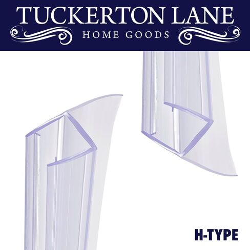 Tuckerton Lane Glass Door Seal Strip ، Soft Duster Doat Sweep to Stop Leaks ، Silicone Seal Strip (Sweep Bottom 1/4 (3 Pack)) in Saudi Arabia