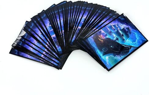 MTG Card Sleeves -100 PCS لعبة بطاقة تداول ، حجم 2.6 × 3.6 بوصة ، مناسبة لجميع ألعاب بطاقة TCG (Dragon) in Saudi Arabia