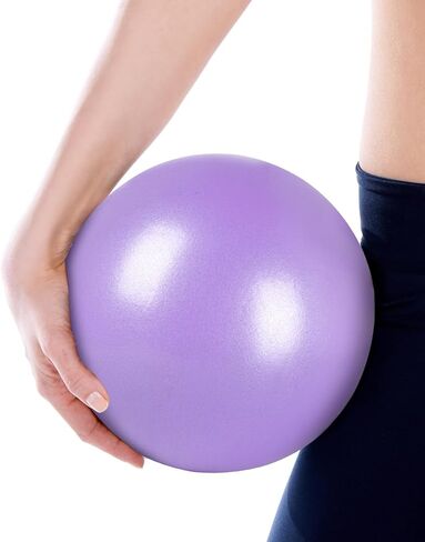 9 Inch Pilates Ball Small Excercise Ball, Coregeous Ball, Workout Ball, Small Barre Ball for Pilates, Yoga, Stability, Workout, Balance, Fitness at Gym Home Office, Blue in Kuwait