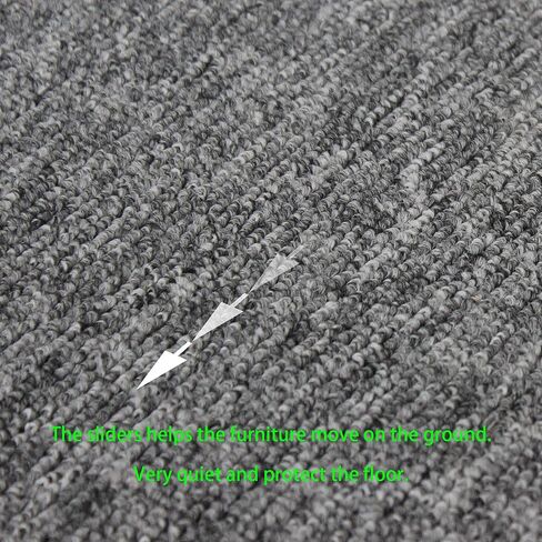 Furniture Slider Pads,Table/Chair/Cabinet/Sofa Glide,Protect The Floor by Sliding Like Magic,Heavy Duty Sliding Block for Furniture,12 Pack(1.5 inch(38mm) Base) in Kuwait