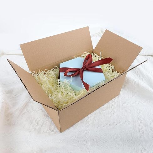 25 Packs Small Shipping Boxes 7X5X4 Inches, Kraft Corrugated Cardboard Boxes, For Small Business, Easy Assemble For Mailing, Moving, Packing And Storing in Saudi Arabia