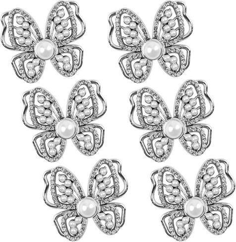 WANDIC Rose Gold Cloak Clasp Fasteners, 6 Pairs Butterfly Fasteners Chinese Knot Frog Buttons Closure Vintage Sewing for Cheongsam Outfit Decoration in Saudi Arabia