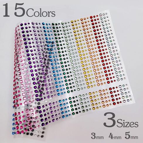 516 Pcs Heart Rhinestones Face Sticker Acrylic Self Adhesive Heart Gems Red Pink Clear Rose Red 6/10/12/18mm in Saudi Arabia