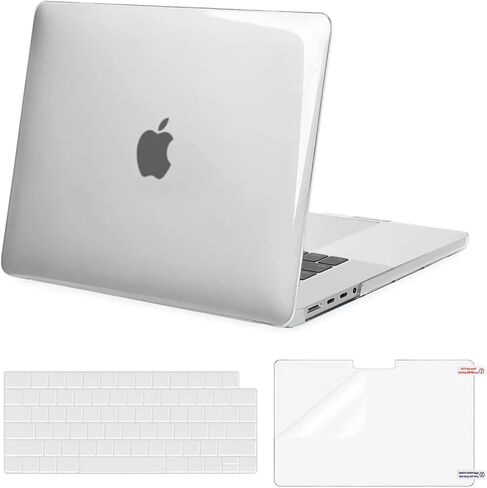 MOSISO Compatible with MacBook Pro 16 inch Case 2025 2024 2023 2022 2021 M4 M3 M2 M1 A3403 A3186 A2991 A2780 A2485 Pro Max Chip, Plastic Hard Shell Case&Keyboard Cover&Screen Protector, Chalk Pink in Saudi Arabia
