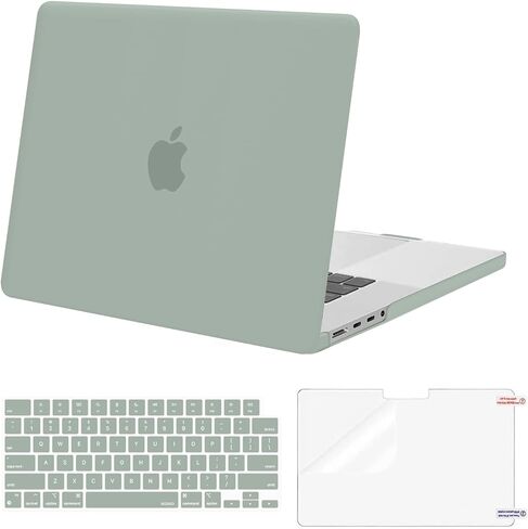 MOSISO Compatible with MacBook Pro 16 inch Case 2025 2024 2023 2022 2021 M4 M3 M2 M1 A3403 A3186 A2991 A2780 A2485 Pro Max Chip, Plastic Hard Shell Case&Keyboard Cover&Screen Protector, Chalk Pink in Saudi Arabia