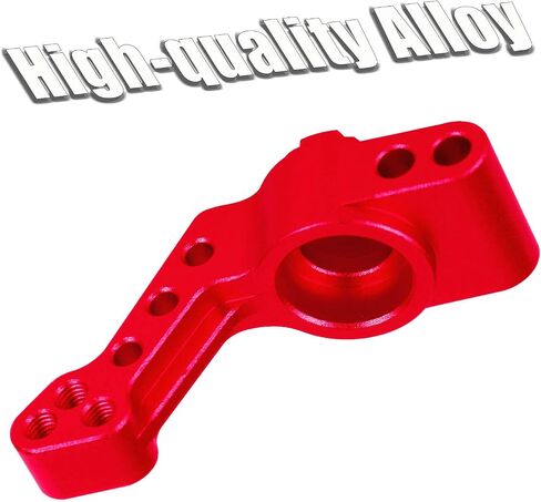 Aluminum Rear Stub Axle Carriers Block Upgrades Part for 1/10 Slash 2WD VXL/Stampede 2WD VXL/Rustler 2WD VXL/Bandit 2WD VXL,RC Alloy Rear Stub Axle Carriers Hops up,Pink in Saudi Arabia