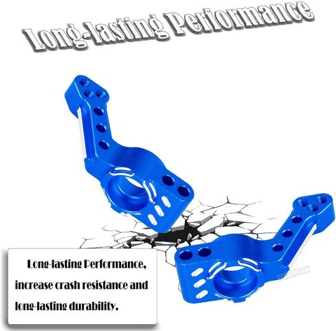 حركات محور محور العذبة الخلفية من الألومنيوم جزء ترقيات لجزء 1/10 Slash 2WD VXL/Stampede 2WD VXL/Rustler 2WD VXL/Bandit 2WD VXL ، RC Alloy Beal Axle Carriers APS UP ، PINK in Kuwait