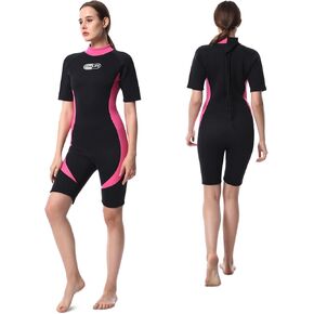 Wetsuits for Men Women, Mens Shorty/Full Body Diving Suit Wetsuit, 3MM Neoprene Wetsuit Women Wet Suit Women's for Diving Snorkeling Swimming Surfing