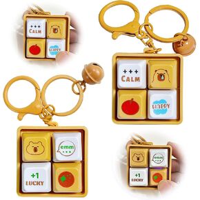 2pc capybara لوحة المفاتيح مفاتيح ، ألعاب تململ Key Fail for Kids ، Finger Fidget مع الضوء والصوت ، سحر Capybara للرجال حقائب اليد ، المحافظ ، وحقائب الظهر