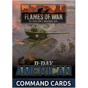 Flames of War أواخر الحرب الولايات المتحدة: D-Day: بطاقات القيادة الأمريكية (FW262C)