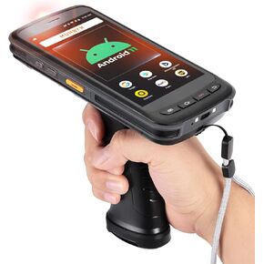 Munbyn Android Barcode Scanner ، الكمبيوتر المحمول 8000mAh ، محرك 1D/2D QR Zebra SE4710 ، Android 10 ، PDA لـ WMS ،