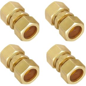 PAKA TOOLS 5/8-Inch OD Compression Union,Brass Compression Fitting (3 PCS) in Kuwait