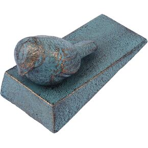 Cast Iron Door Stopper Bird Floor Stop Door Draft Blocker Vintage Door Knobs Door Protector Rustic Door Stoppers Door Wedge Stopper Outdoor Safety Door Bumper Wedge Shape