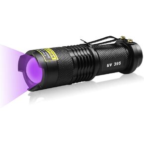 395NM UV المصباح ، كاشف مصباح الأشعة فوق البنفسجية المصغرة للبول الكلب الجاف ، بقع الحيوانات الأليفة ، شعلة الضوء الأسود LED صغير لعلاج الغراء للأشعة فوق البنفسجية ، اكتشاف تسرب AC و SCORPIONS