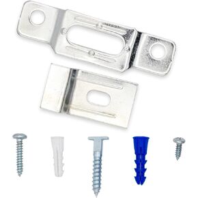 T-Lock security hangers locking hardware set for (50) wood or aluminum picture frames plus free HARDENED wrench!