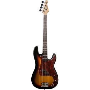 Sawtooth EP Series Electric Bass Guitar, Trans Purple