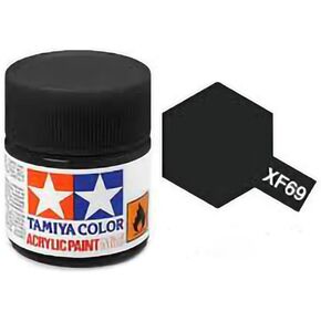 Tamiya 81769 Acrylic Mini XF69 Nato Black 1/3 Oz