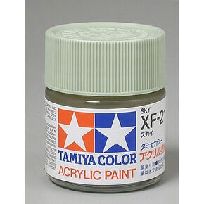 Tamiya America ، IC Acrylic XF21 Flat ، Sky ، TAM81321