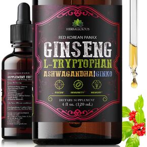 Ashwagandha Supplement Natural Withania Somnifera Root Extract Liquid Drops - Natural Stress Relief, Mood Booster, Sleep Aid & Calming Support - Non-GMO Vegetarian Formula 2Fl oz