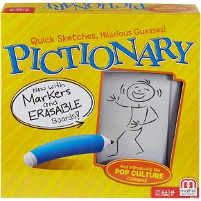 لعبة Pictionary (حزمة كاملة مع علامات)