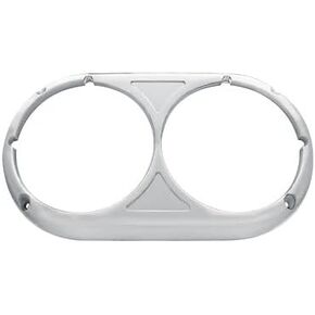 United Pacific 32192B - Headlight Bezel - Peterbilt 359 Stainless Headlight Bezel - Original Style