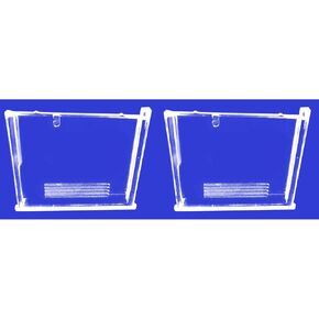 CKPSMS Brand -2pcs #652009008 غطاء الكبار البلاستيكي اللوحة الشريحة ملائمة لـ Janome 652 ، 653 ، 654 ، 658،826 ، My Style 20 Kenmore 385.18841 ، 385.1884180 ، 385.19601 ، 385.1960180