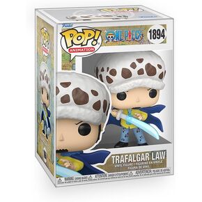 Pop Anime: One Piece - Trafalgar Law Vinyl Figure Included with Box Protector Compatible for Funko