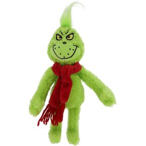 الأديان 10 "لعبة عيد الميلاد الخضراء Monster Plush Toy-دمية حيوانية محشوة بالأولاد والبنات ، مثالية لزخارف عيد الميلاد والهدايا (Red-B)